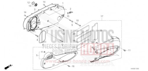 LEFT SIDE COVER NSS125ADP de 2023